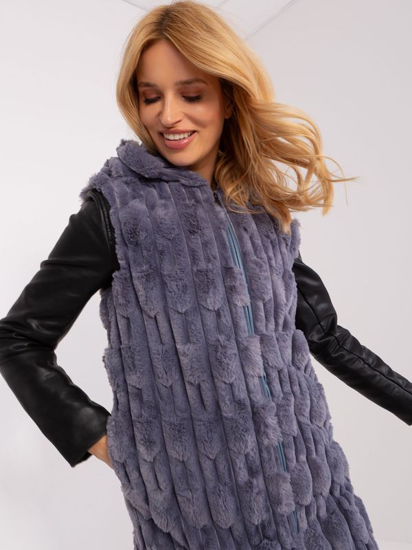 Wool Fashion Italia Vest-AT-KZ-2368-1.57-gray