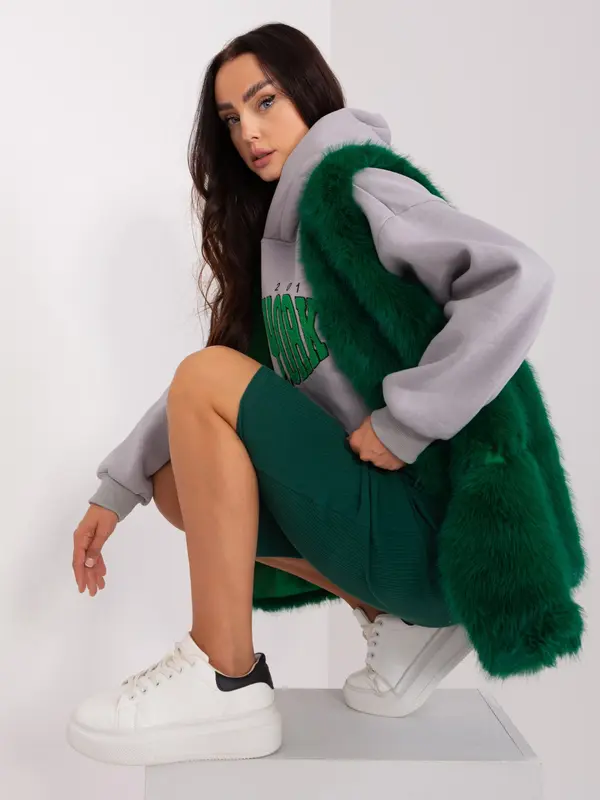 Wool Fashion Italia Vest-AT-KZ-2368.00P-dark green