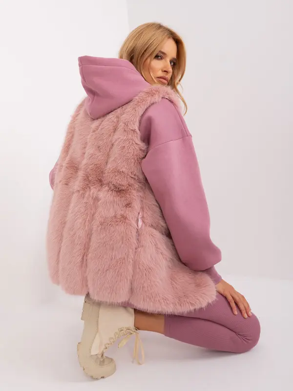 Wool Fashion Italia Vest-AT-KZ-2368.00P-Light Pink