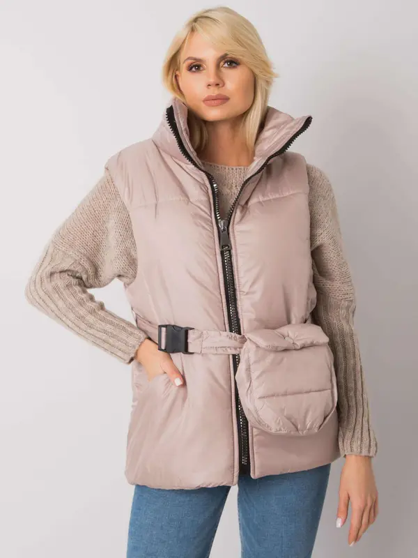 ex moda Vest-EM-KZ-611.40X-beige