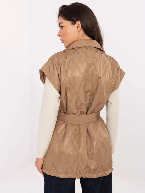 RUE PARIS Vest-IT-KZ-FL9603.87-camel