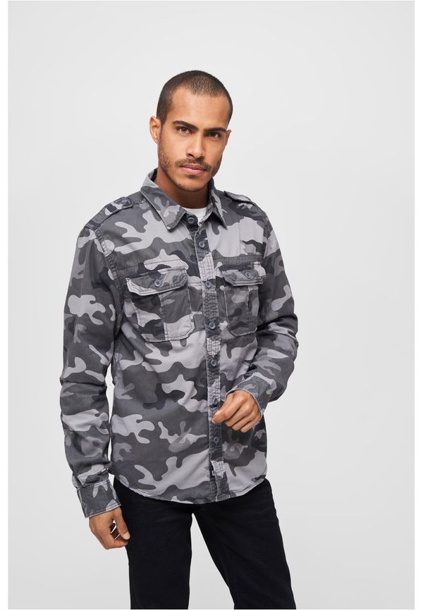 Brandit Vintage Grey Camo Shirts