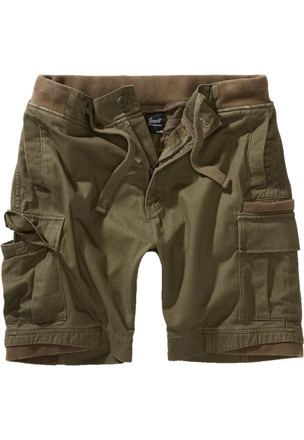 Brandit Vintage Packham Olive Shorts
