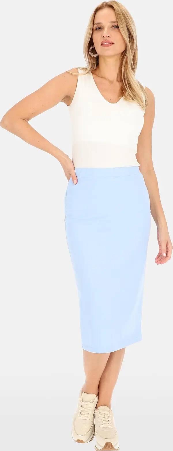 PERSO Вискозна пола-калъф