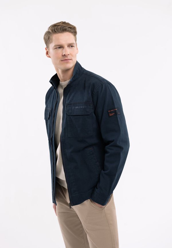 Volcano Volcano Man's Jacket J-Ario Navy Blue