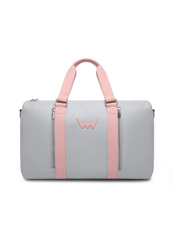 VUCH VUCH Fatima Matt Grey Travel Bag