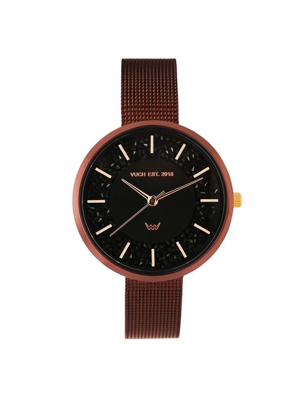 VUCH VUCH Sparkly Dark Purple Watch