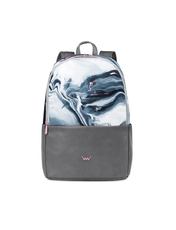 VUCH VUCH Zane Marble Grey Backpack