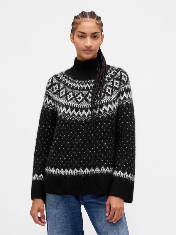 GAP Вълнен пуловер GAP Oversize