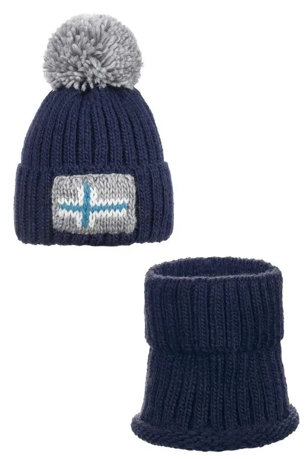 Ander Вълнена шапка и шал Ander OSLO