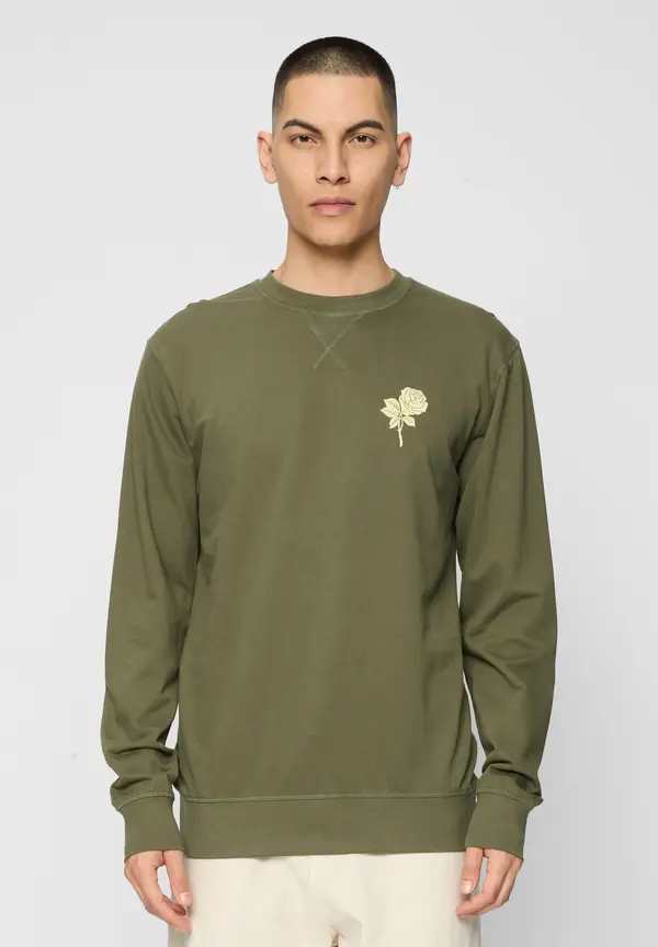 Mister Tee Wasted Youth Crewneck Olive