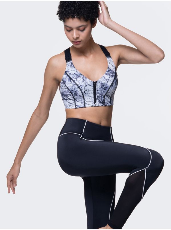 Dorina White-Black Patterned Sports Bra DORINA Davis - Women
