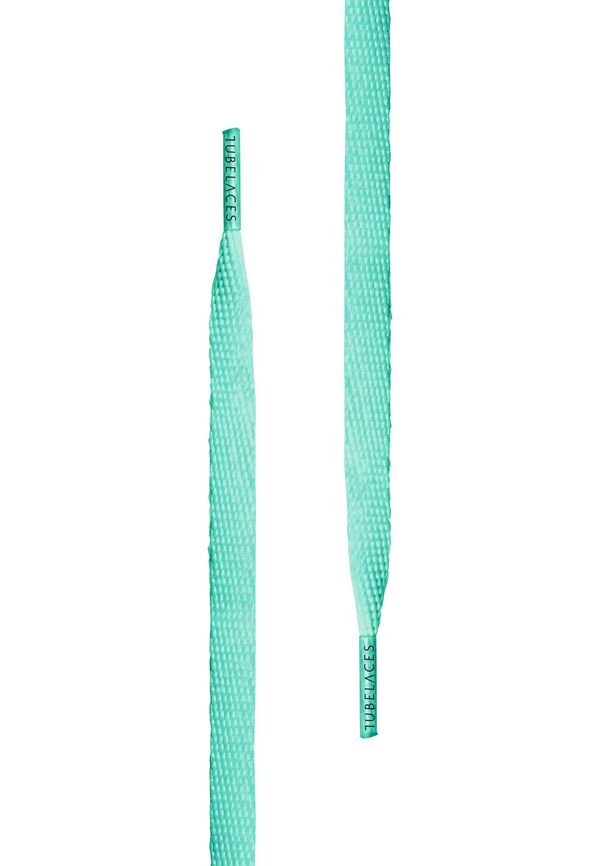 TUBELACES White Flat light mint