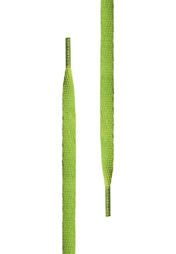 TUBELACES White Flat Lime