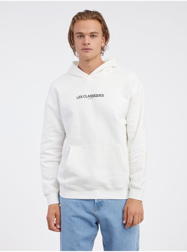 Only White Mens Hoodie ONLY & SONS Les - Men