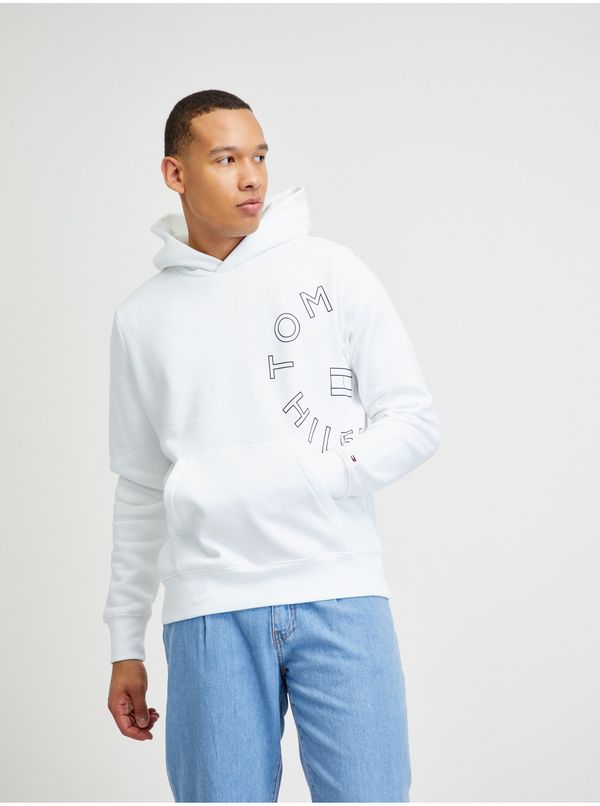 Tommy Hilfiger White Mens Hoodie Tommy Hilfiger - Men