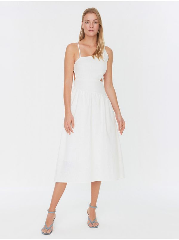 Trendyol White Summer Midi Dress Trendyol - Women