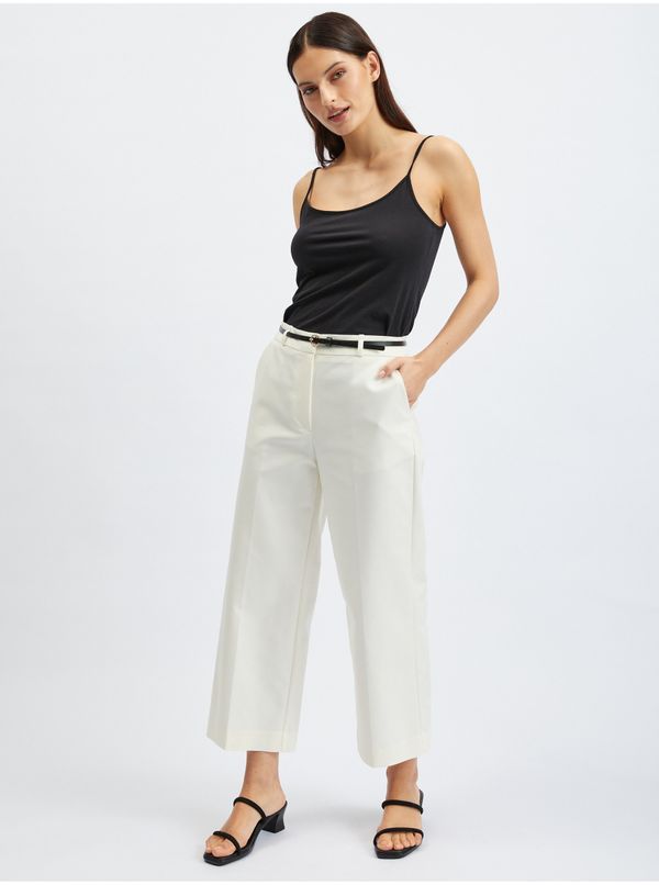 Orsay White women's culottes pants ORSAY