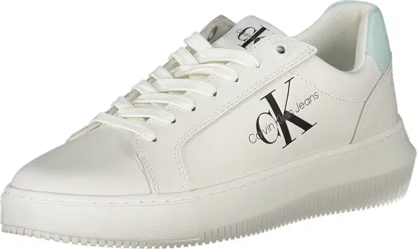 Calvin Klein White women's leather sneakers Calvin Klein Jeans