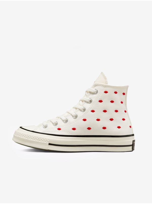Converse White women's patterned ankle sneakers Converse Chuck 70 - Women's