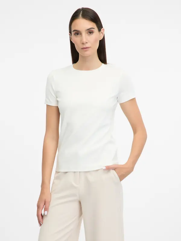 Orsay White Women's Short Sleeve T-Shirt ORSAY - Women's