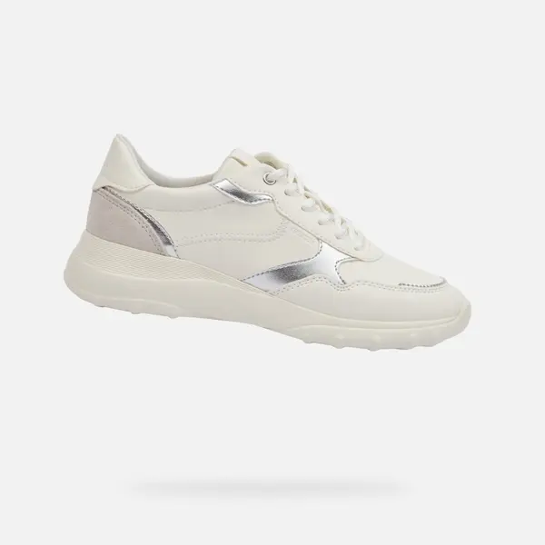 GEOX White women's sneakers Geox Alleniee - Women's