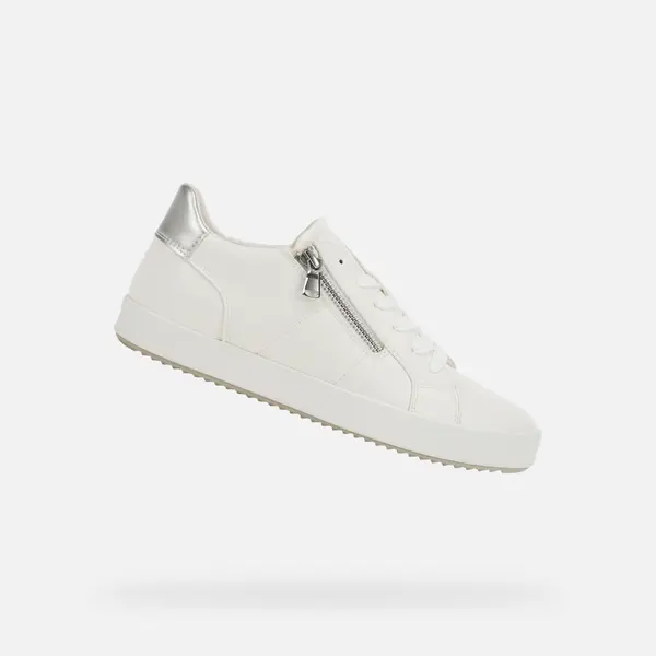 GEOX White women's sneakers Geox Blomiee - Women's
