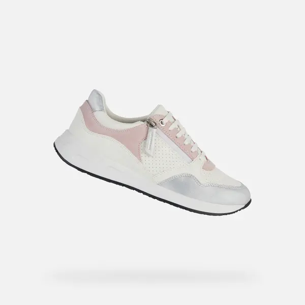 GEOX White women's sneakers Geox Bulmya - Women's