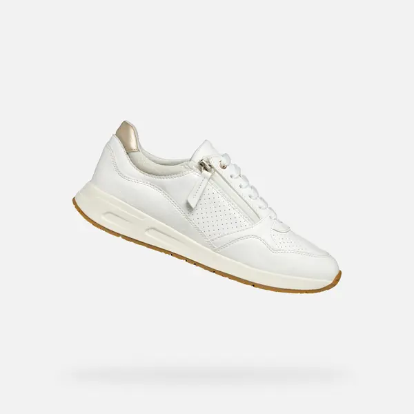 GEOX White women's sneakers Geox Bulmya - Women's