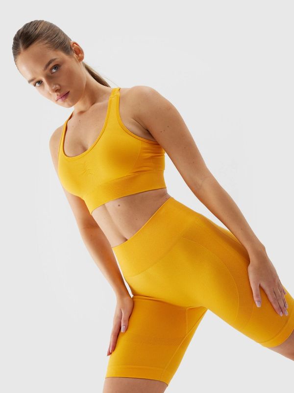4F Women's 4F Sports Seamless Bra - Orange