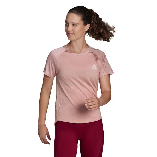 Adidas Women's adidas Adizero Tee Wonder Mauve T-Shirt