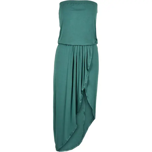 Urban Classics Women's Bandeau Dress Green