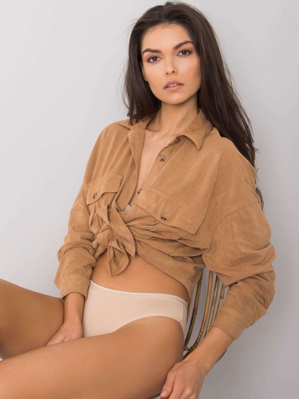 Fashionhunters Women's beige panties