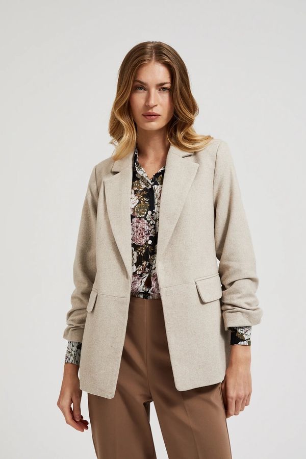 Moodo Women's blazer MOODO - beige