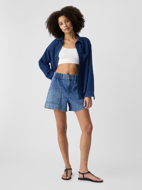 GAP Women's blue denim shorts GAP