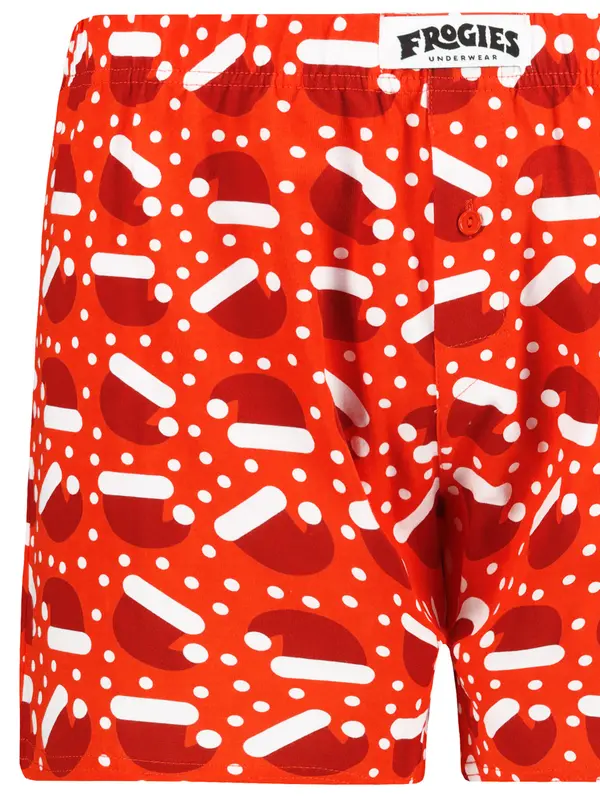 Frogies Women's boxers Red hat Frogies Christmas
