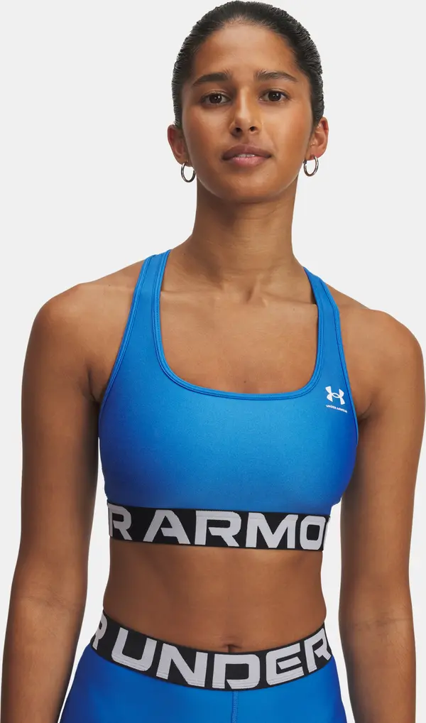 Under Armour Women's bra Under Armour UA HG Mid Branded-BLU - Women's