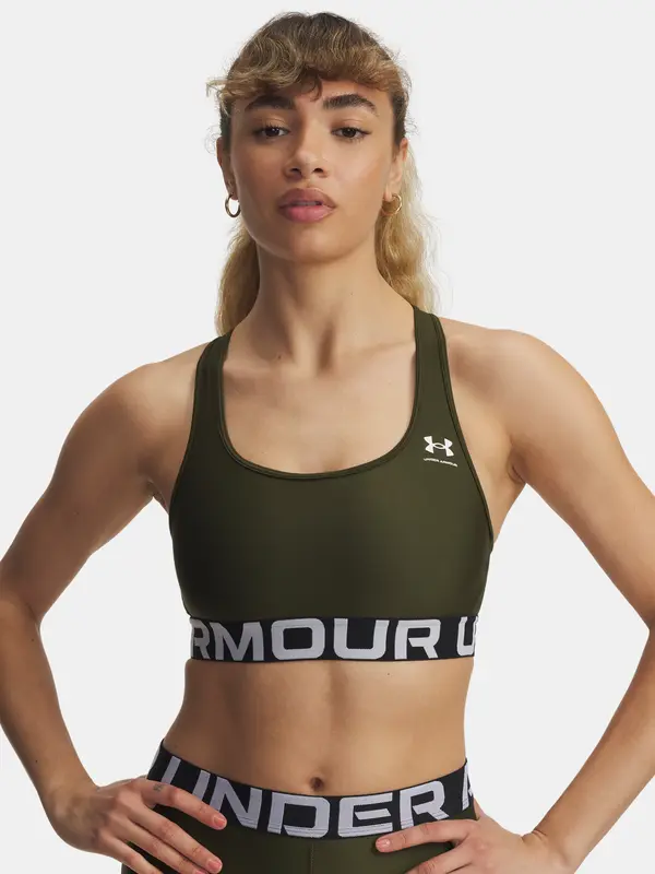 Under Armour Women's bra Under Armour UA HG Mid Branded-GRN - Women's