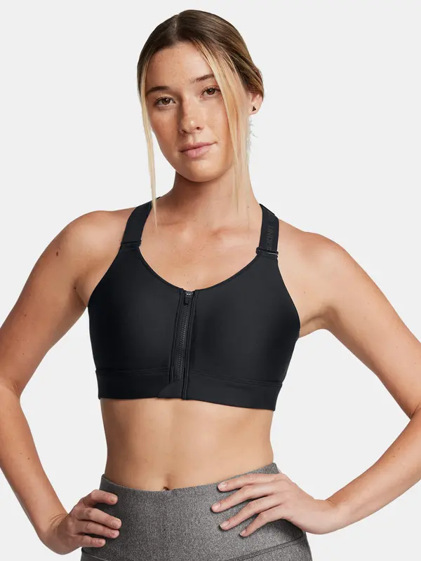 Under Armour Women's bra Under Armour UA Infinity High Zip 2.0 Bra-BLK - Women's