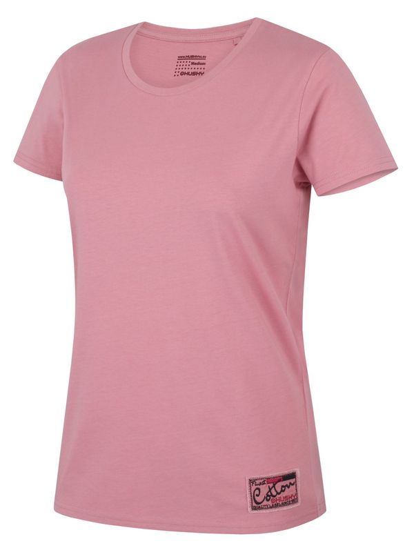 HUSKY Women's cotton T-shirt HUSKY Tee Base L pink