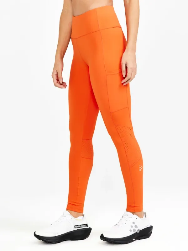 Craft Women's Craft ADV Essence 2 Orange Leggings