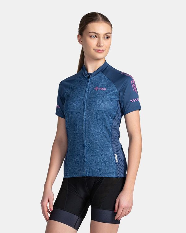 Kilpi Women's cycling jersey KILPI MOATE-W Dark blue