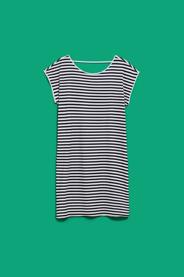 Moodo WOMEN'S DRESS L-SU-4055 BÍLO_ČERNÉ