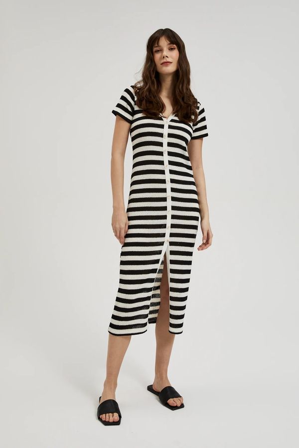 Moodo Women's dress MOODO - black/white