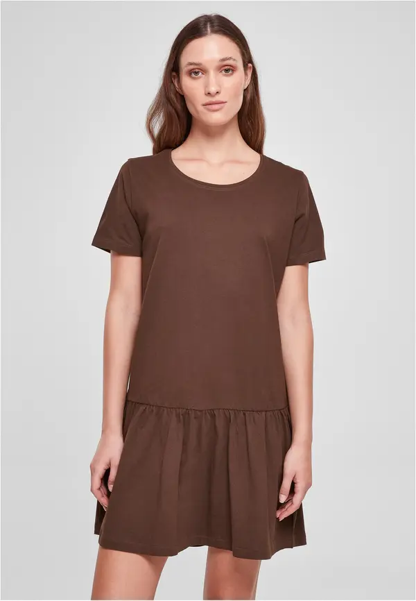 Urban Classics Women's dress Valance brown