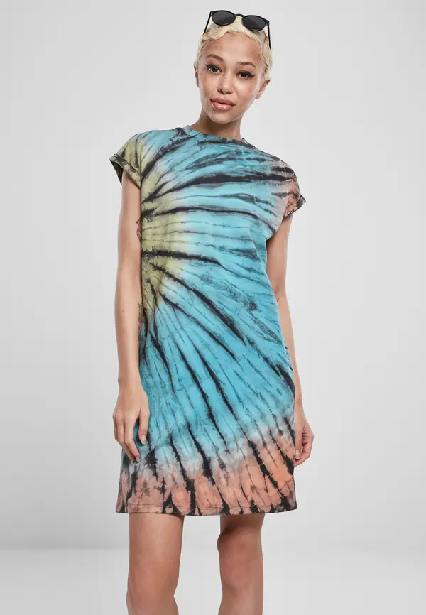 Urban Classics Women's dress with tie in black