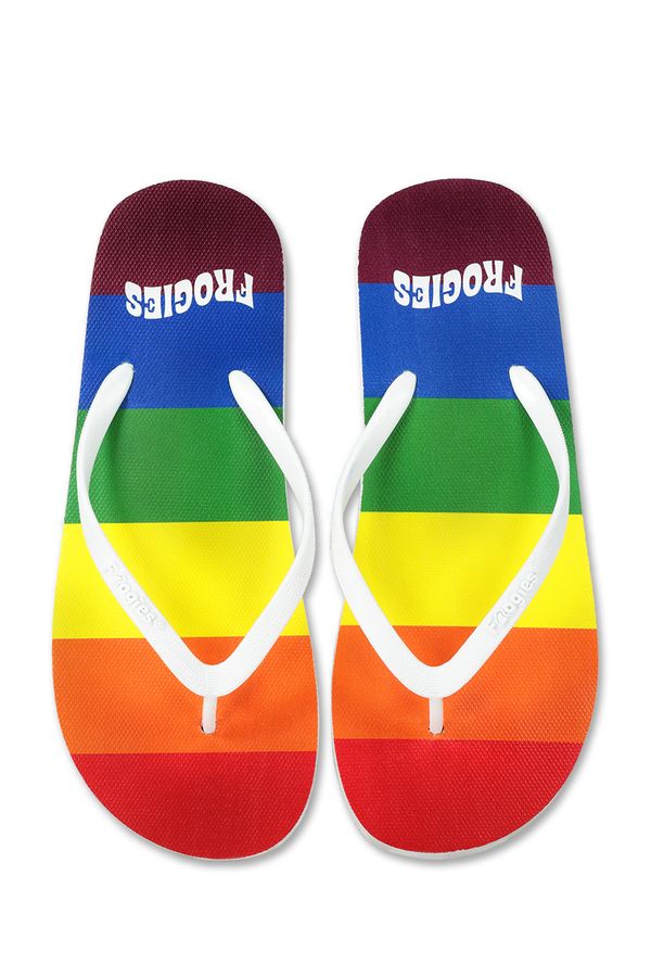 Frogies Women's flip-flops Frogies Rainbow