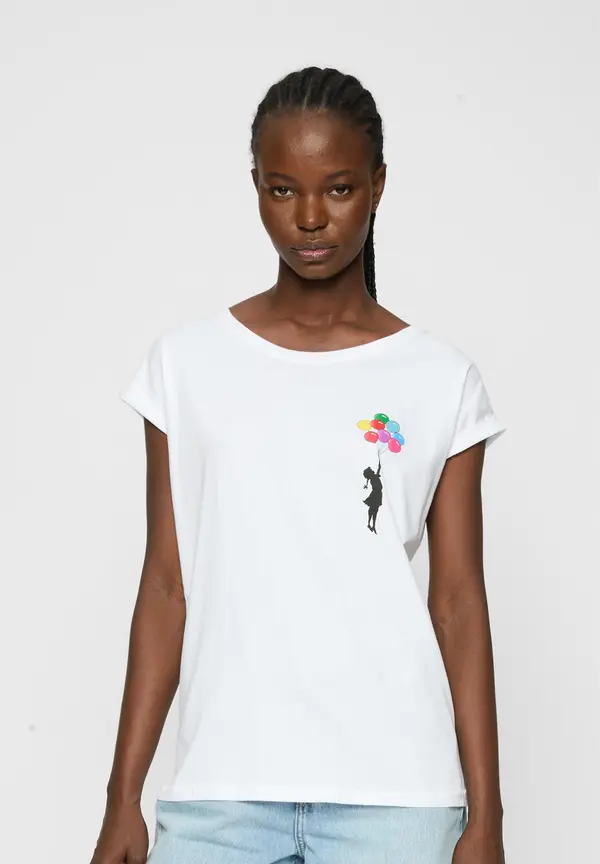 Merchcode Women's Floating Away T-Shirt White