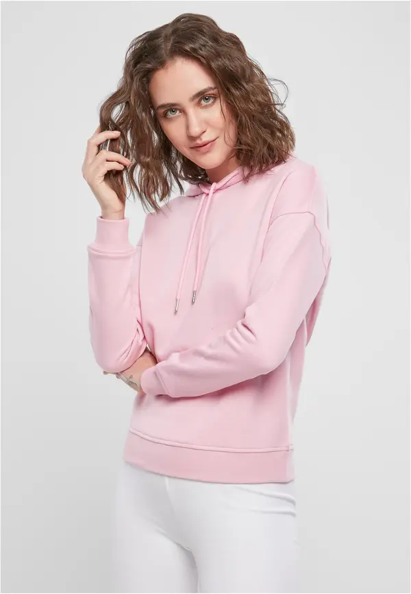 Urban Classics Women's Girls' Pink Hooded