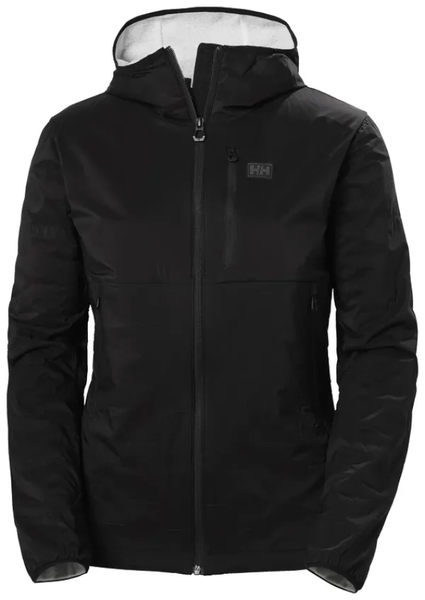 Helly Hansen Women's Helly Hansen Lifaloft Air Hooded Insulato W Black, M Jacket